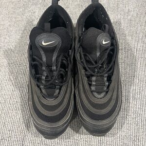 Nike Black and Dark Gray Athletic Shoes